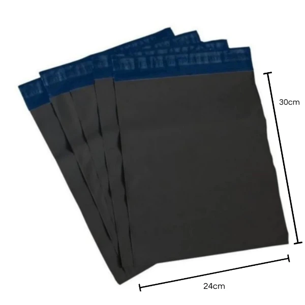 Envelope de segurança cinza 24x30